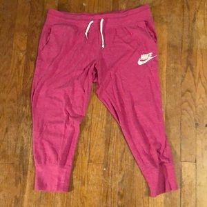 Nike Pink Joggers